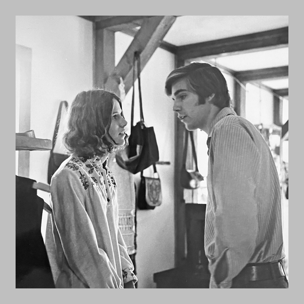 Photo titled Cyndy and David, 1972