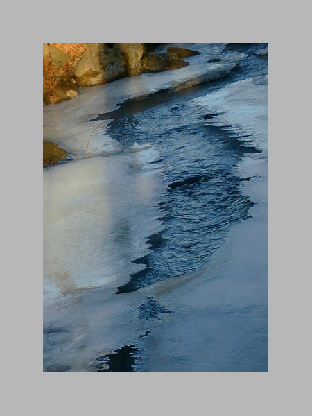 Photo titled The Brook Is Freezing