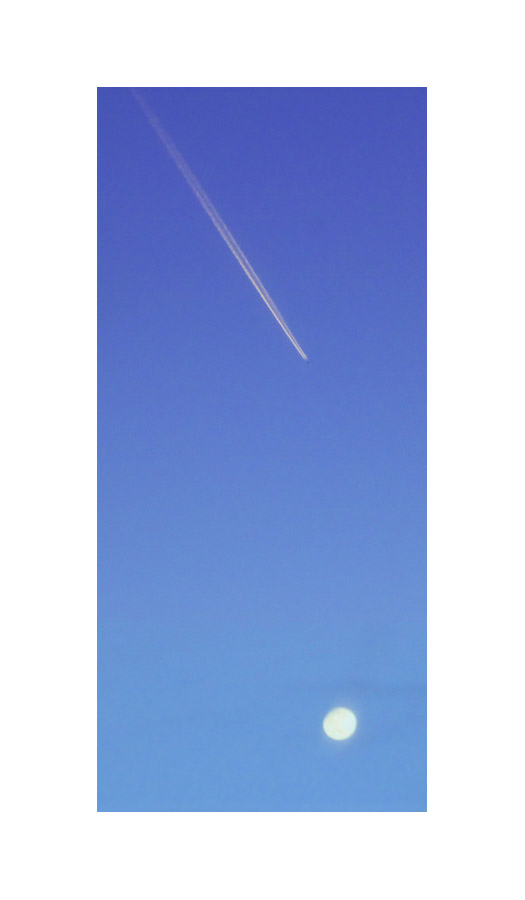 Photo titled Moon and Jet