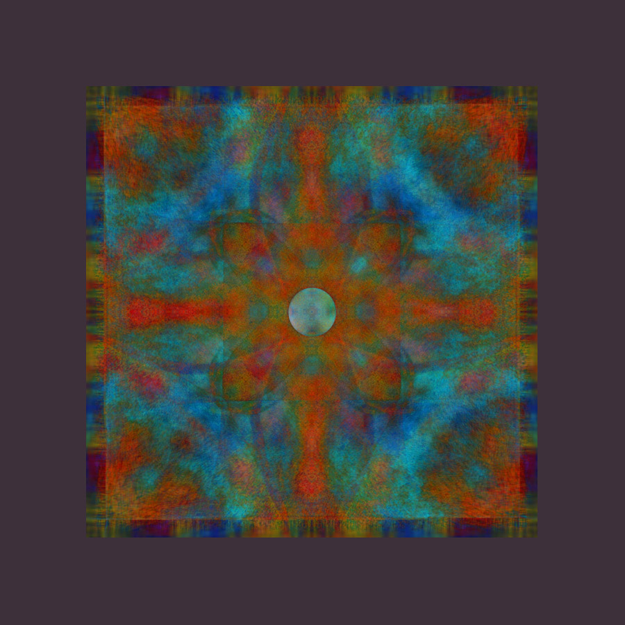 Picture titled Orange Cross