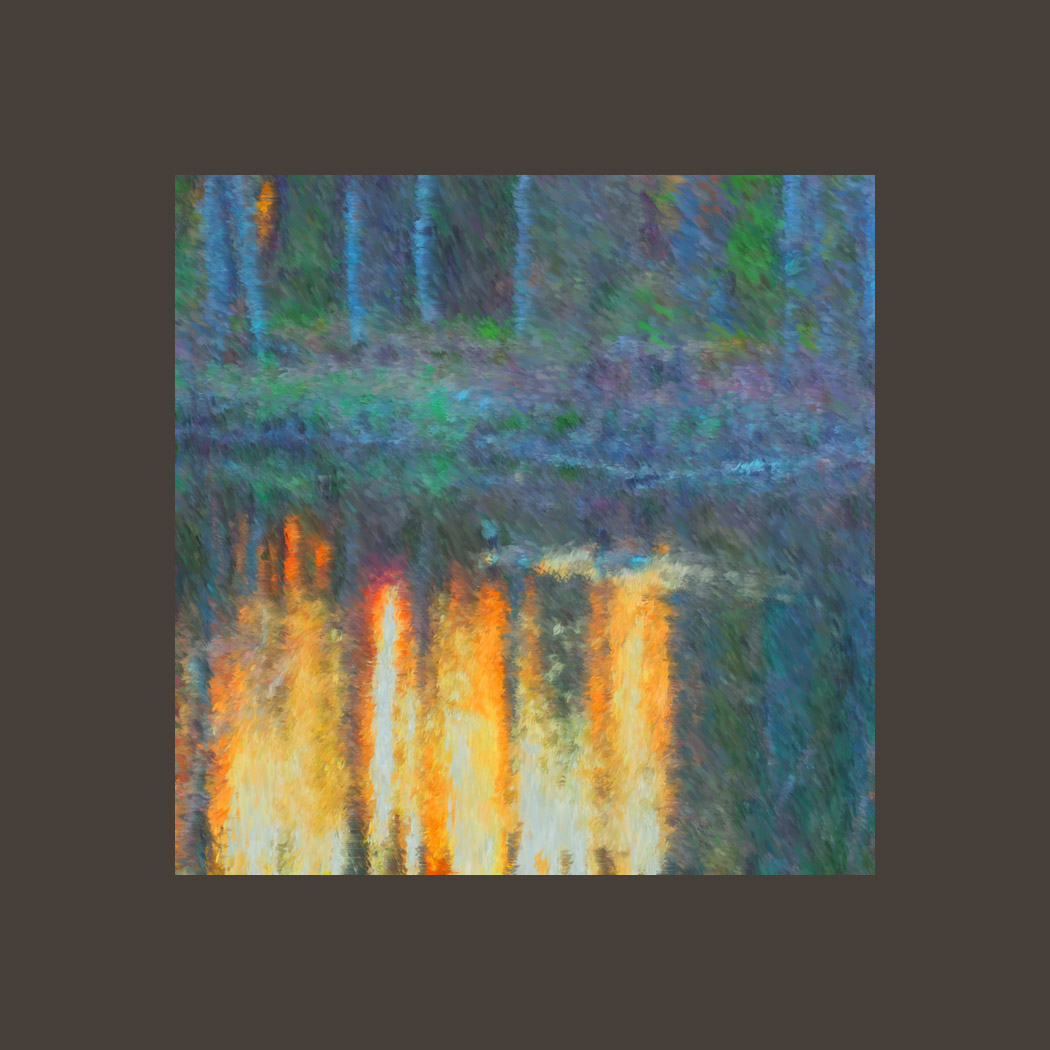 Picture titled Spring Sunset With Geese