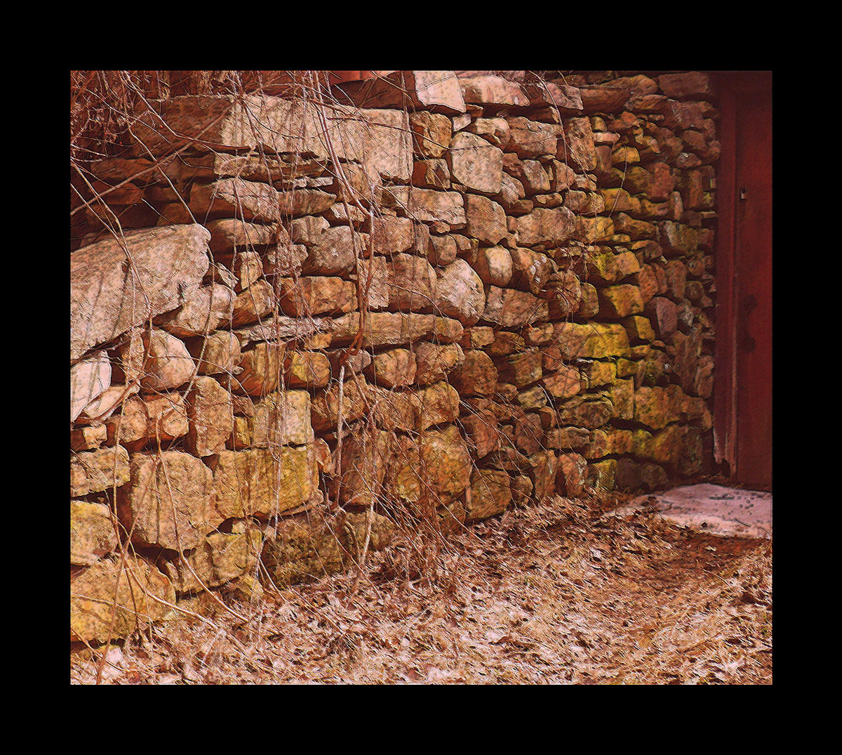 Photo titled Sturbridge Stone Wall